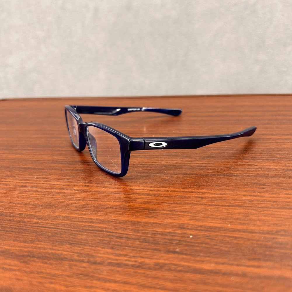 Oakley Shifter XS OY8001-0448 Boys Polished Blue Ice Square Full Rim Eyeglasses